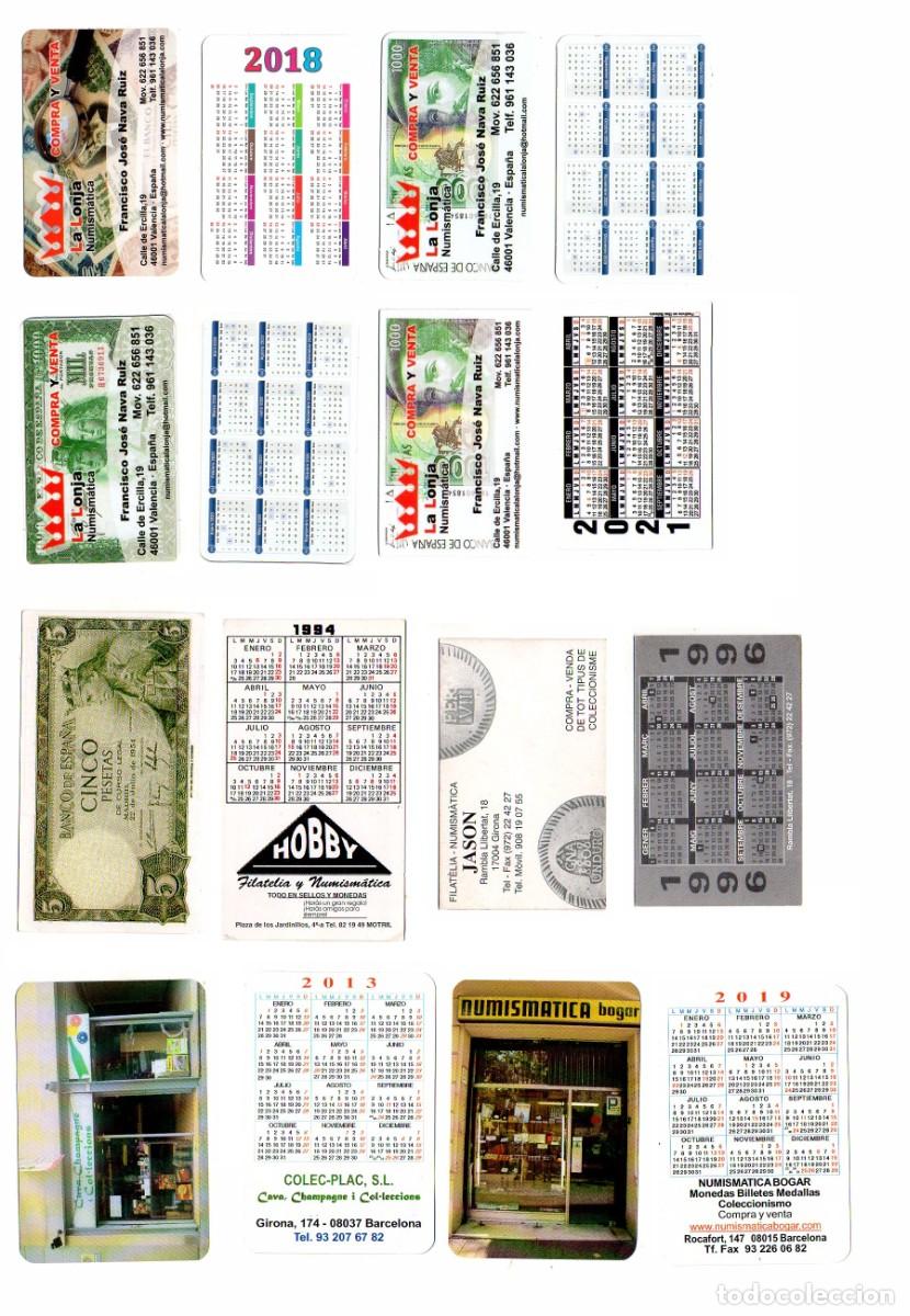 Coleccionismo calendarios: calendarios de bolsillo - lote 027 - 8 calendarios