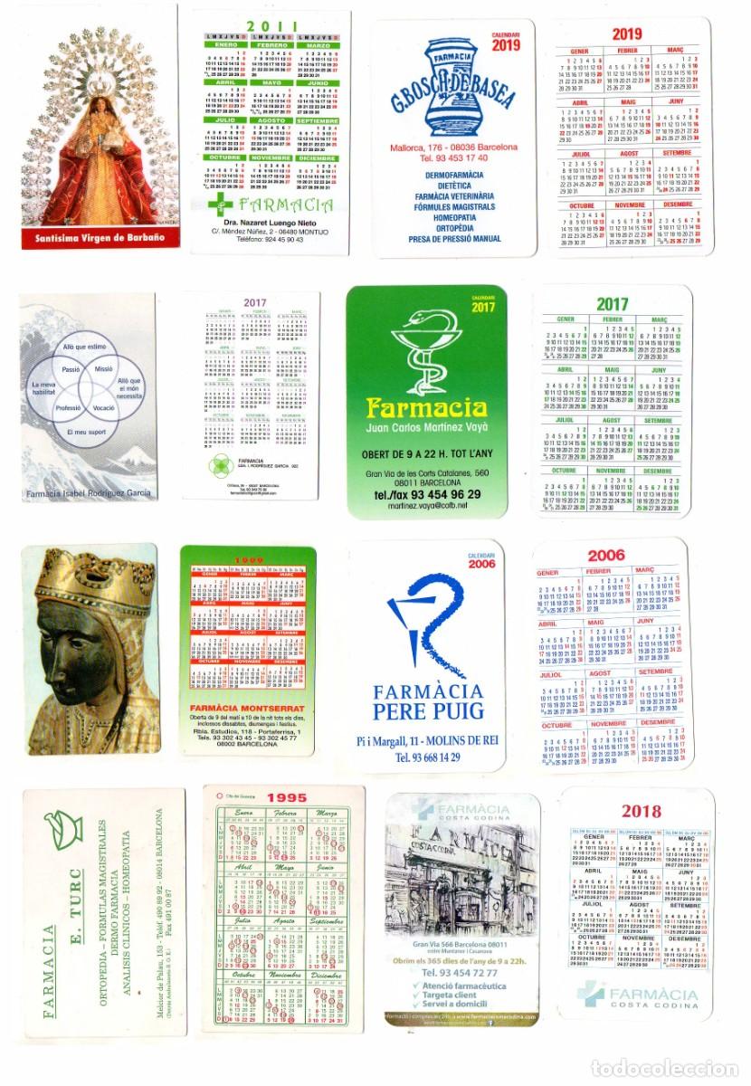 Coleccionismo calendarios: calendarios de bolsillo - lote 029 - 8 calendarios
