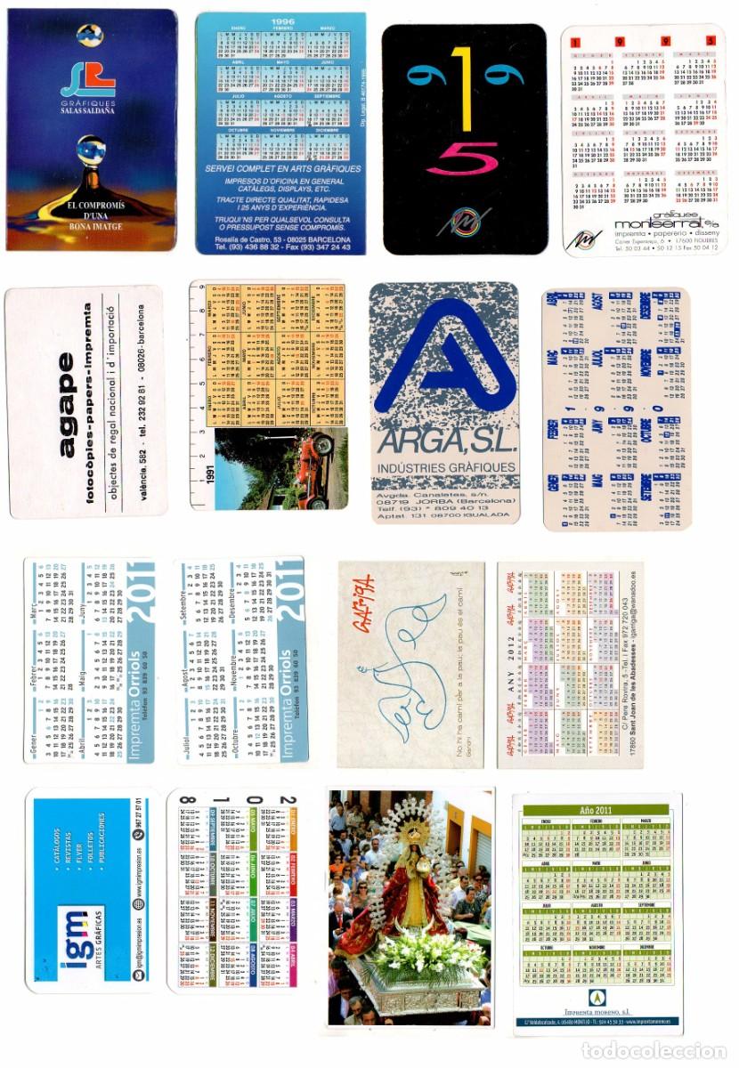 Coleccionismo calendarios: calendarios de bolsillo - lote 030 - 8 calendarios