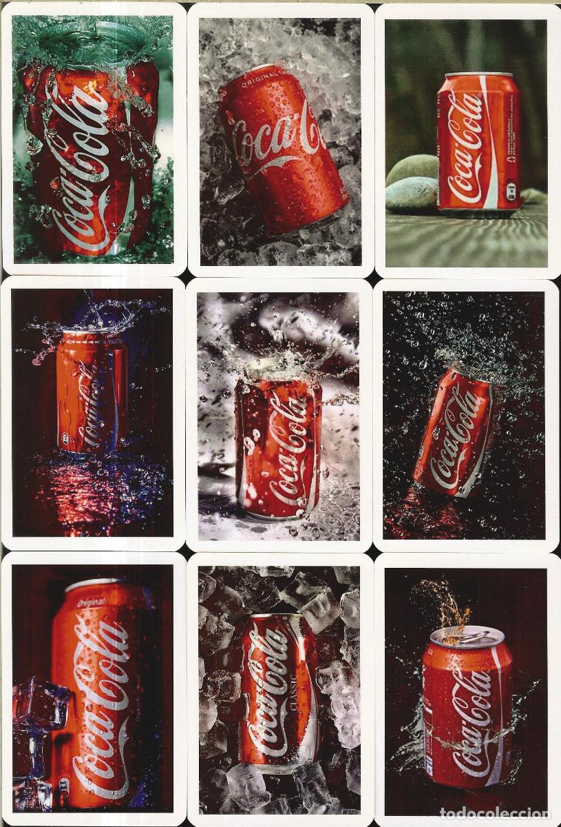 Coleccionismo calendarios: 9 CALENDARIOS DE BOLSILLO - A&Ntilde;O 2022 - LATAS DE COCA COLA ART