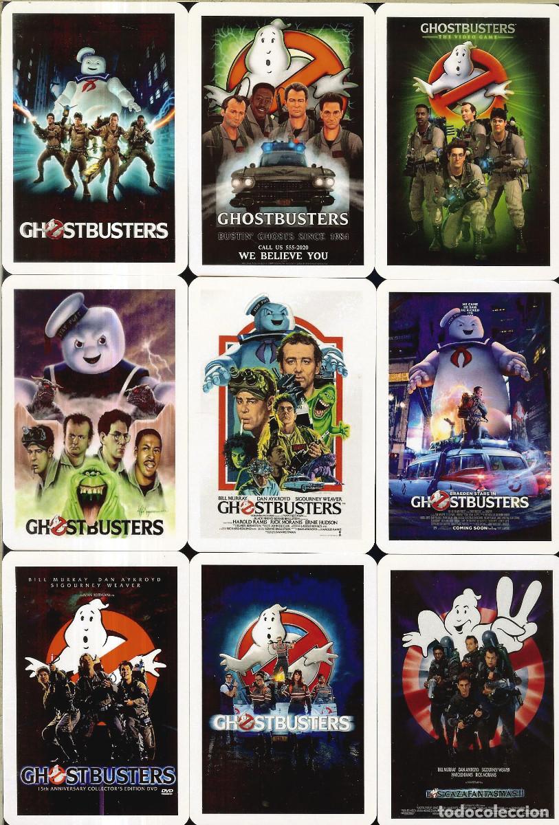 Coleccionismo calendarios: 9 CALENDARIOS DE BOLSILLO - A&Ntilde;O 2022 - GHOSTBUSTERS - LOS CAZAFANTASMAS