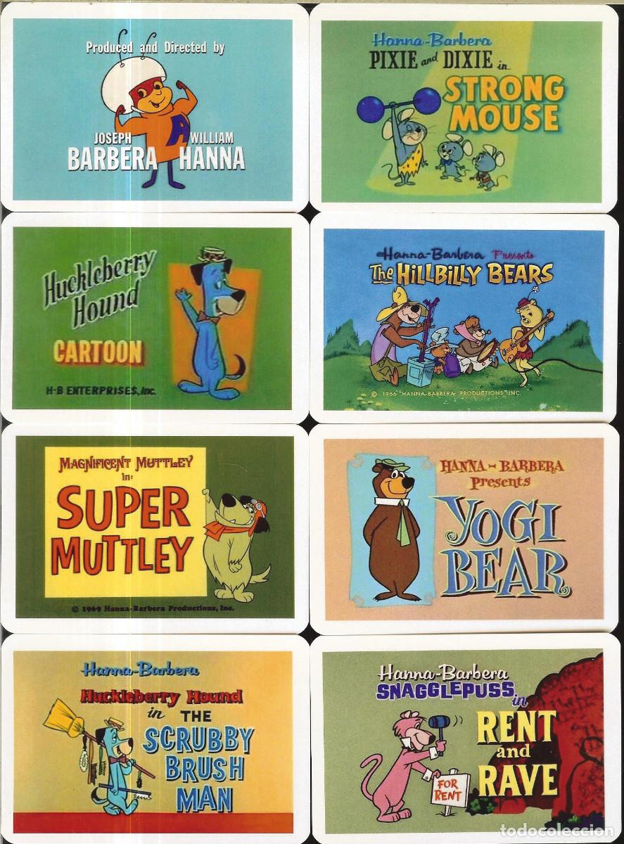 Coleccionismo calendarios: 8 CALENDARIOS DE BOLSILLO - A&Ntilde;O 2022 - DIBUJOS HANNA BARBERA