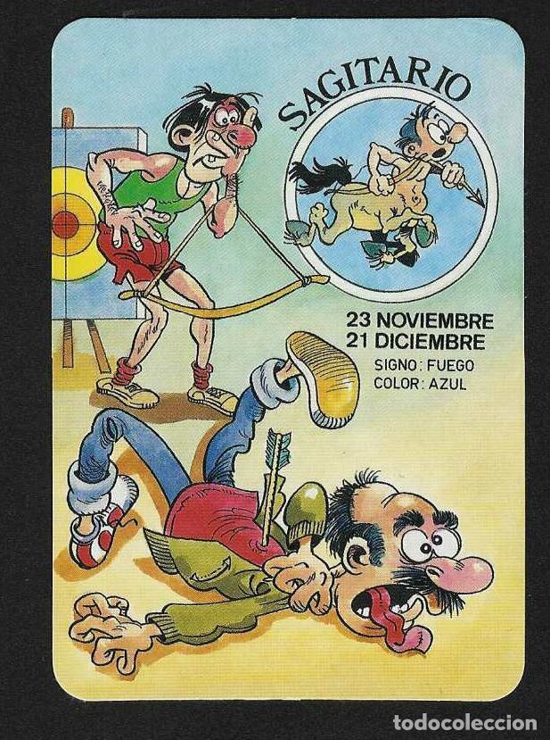 Coleccionismo calendarios: CALENDARIO BOLSILLO A&Ntilde;O 2004 HOR&Oacute;SCOPO - SAGITARIO - SIN PUBLICIDAD - VER FOTO REVERSO
