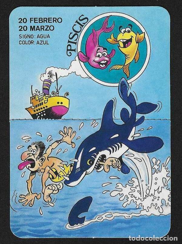 Coleccionismo calendarios: CALENDARIO BOLSILLO A&Ntilde;O 2004 HOR&Oacute;SCOPO - PISCIS - SIN PUBLICIDAD - VER FOTO REVERSO