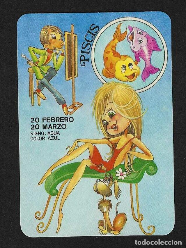 Coleccionismo calendarios: CALENDARIO DE BOLSILLO A&Ntilde;O 2005 HOR&Oacute;SCOPO - PISCIS - CON PUBLICIDAD - VER FOTO REVERSO