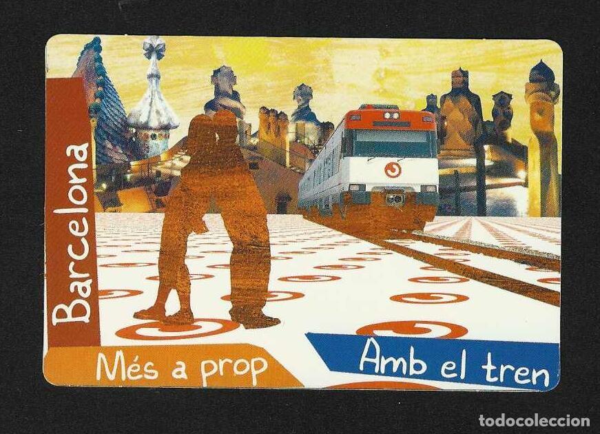 Coleccionismo calendarios: CALENDARIO DE BOLSILLO PUBLICITARIO A&Ntilde;O 2005 TRENES - RENFE CERCAN&Iacute;AS - BARCELONA - VER FOTO REVERSO