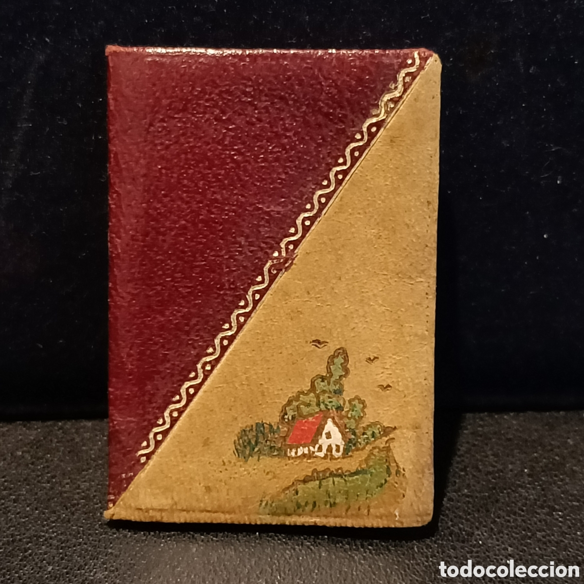 Coleccionismo calendarios: Mini calendario con santoral de 1919, publicidad de Casa Jos&eacute; Mart&iacute;nez L&oacute;pez, Linares.