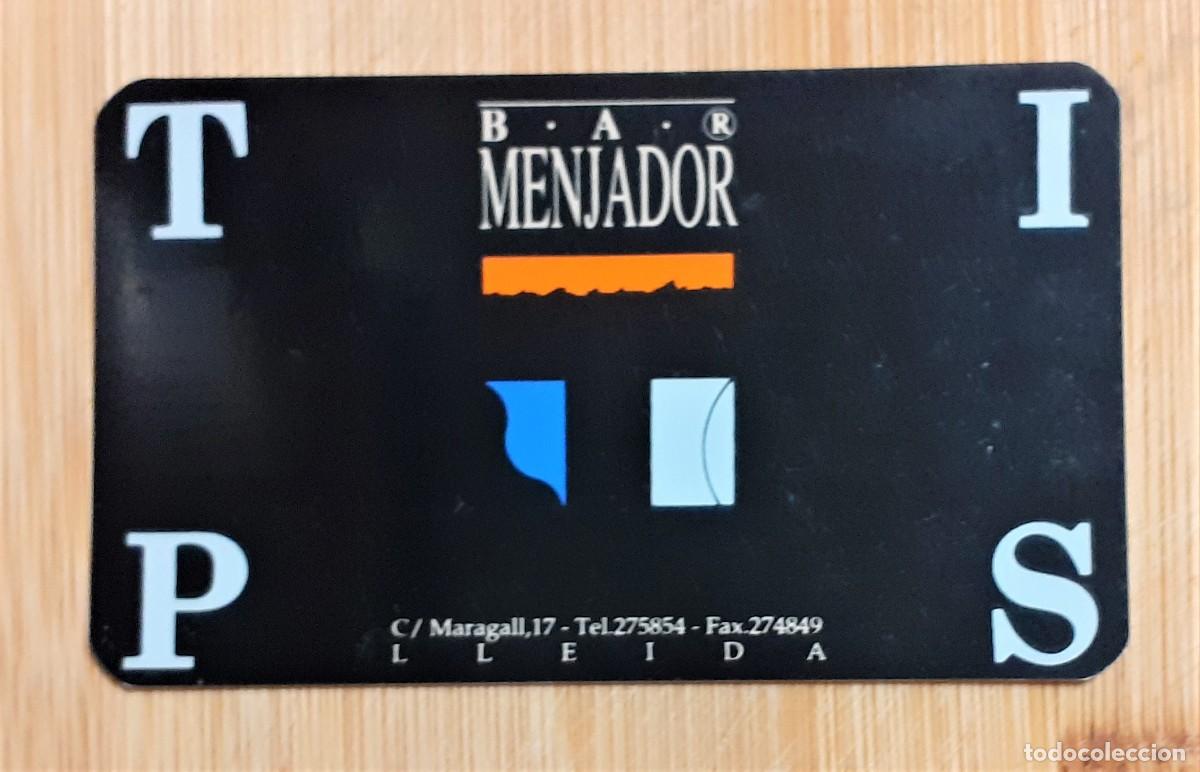 Coleccionismo calendarios: CALENDARIO BOLSILLO BAR MENJADOR TIPS 1990