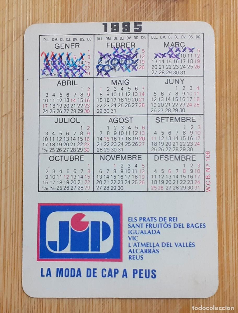 Coleccionismo calendarios: CALENDARIO BOLSILLO COCHE 1995 - Foto 2