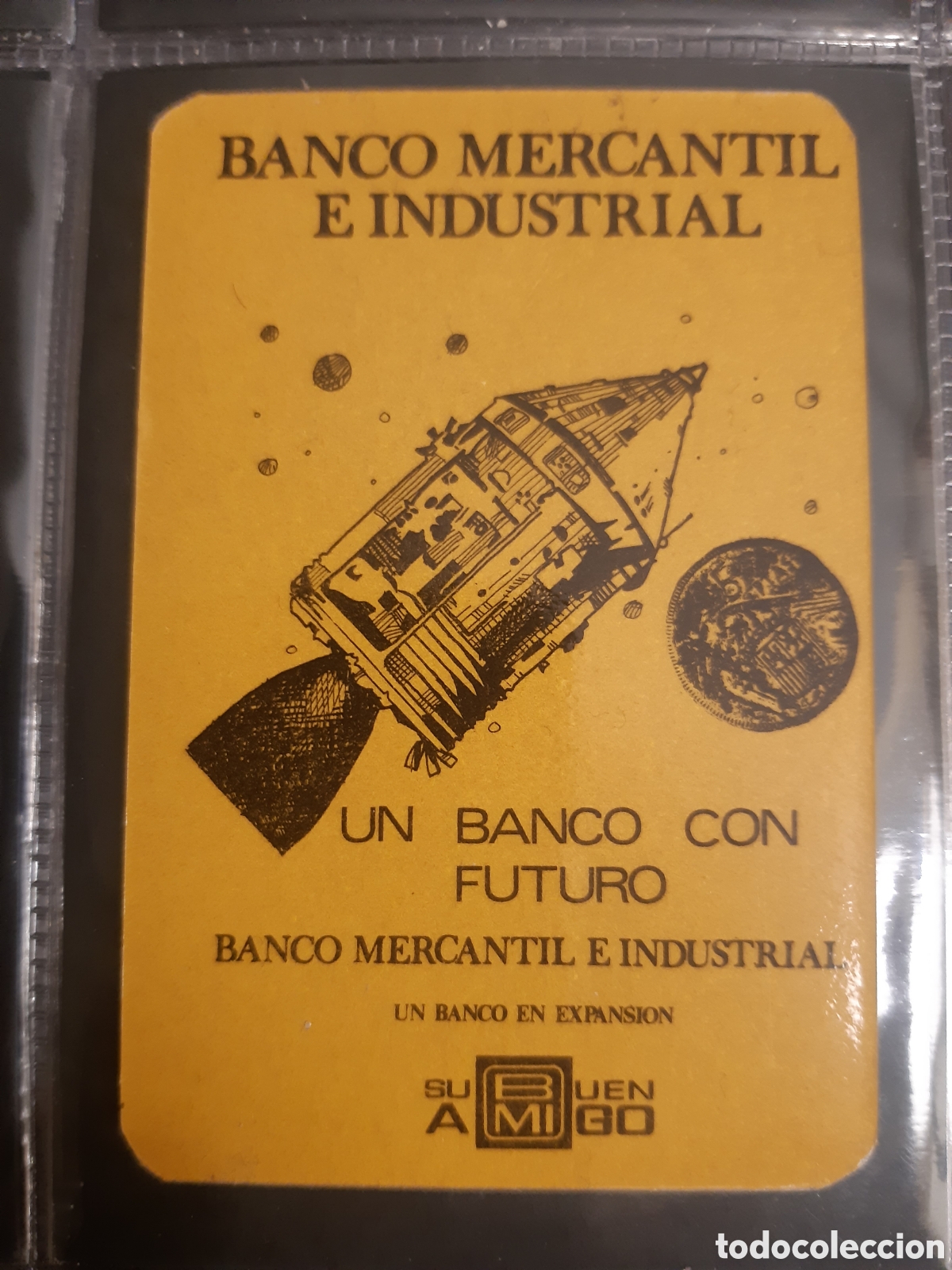Coleccionismo calendarios: Calendario Banco Mercantil e Industrial 1972