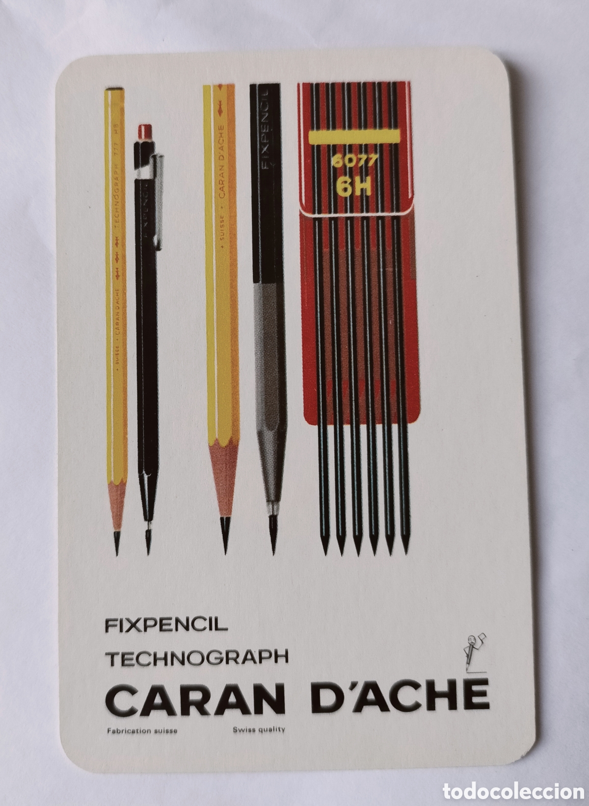 Coleccionismo calendarios: Calendario fournier caran dache 1978