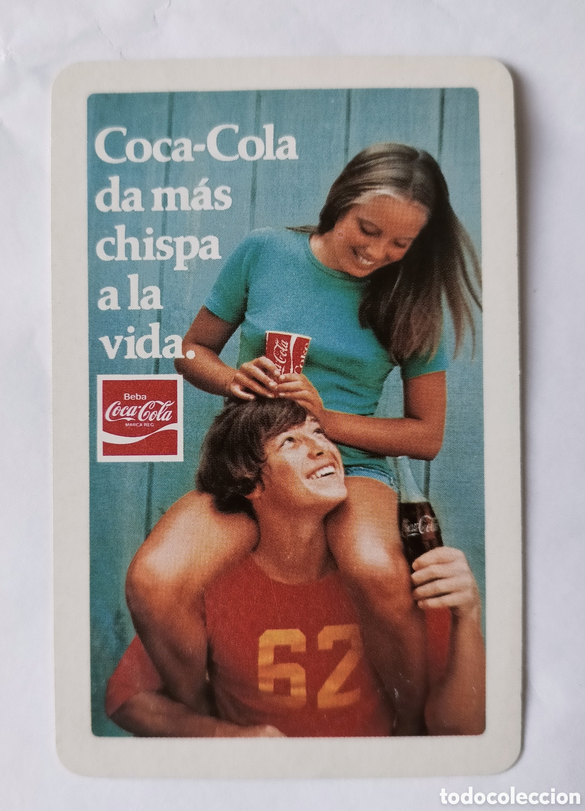 Coleccionismo calendarios: Calendario fournier Cocacola 1978