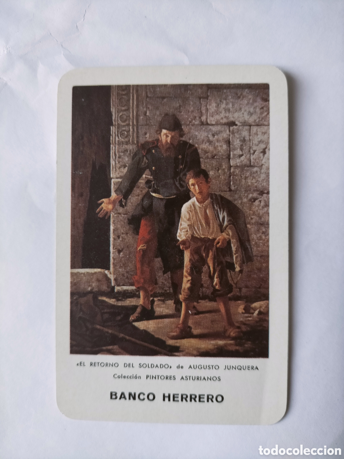 Coleccionismo calendarios: Calendario fournier banco herrero 1978