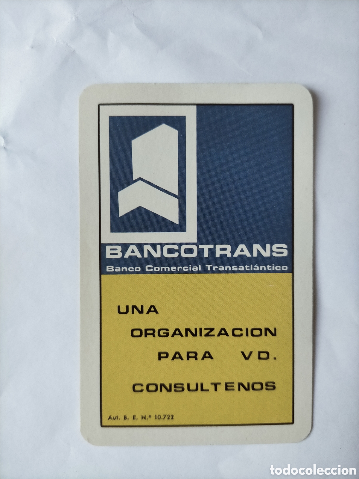 Coleccionismo calendarios: Calendario fournier bancotrans 1977