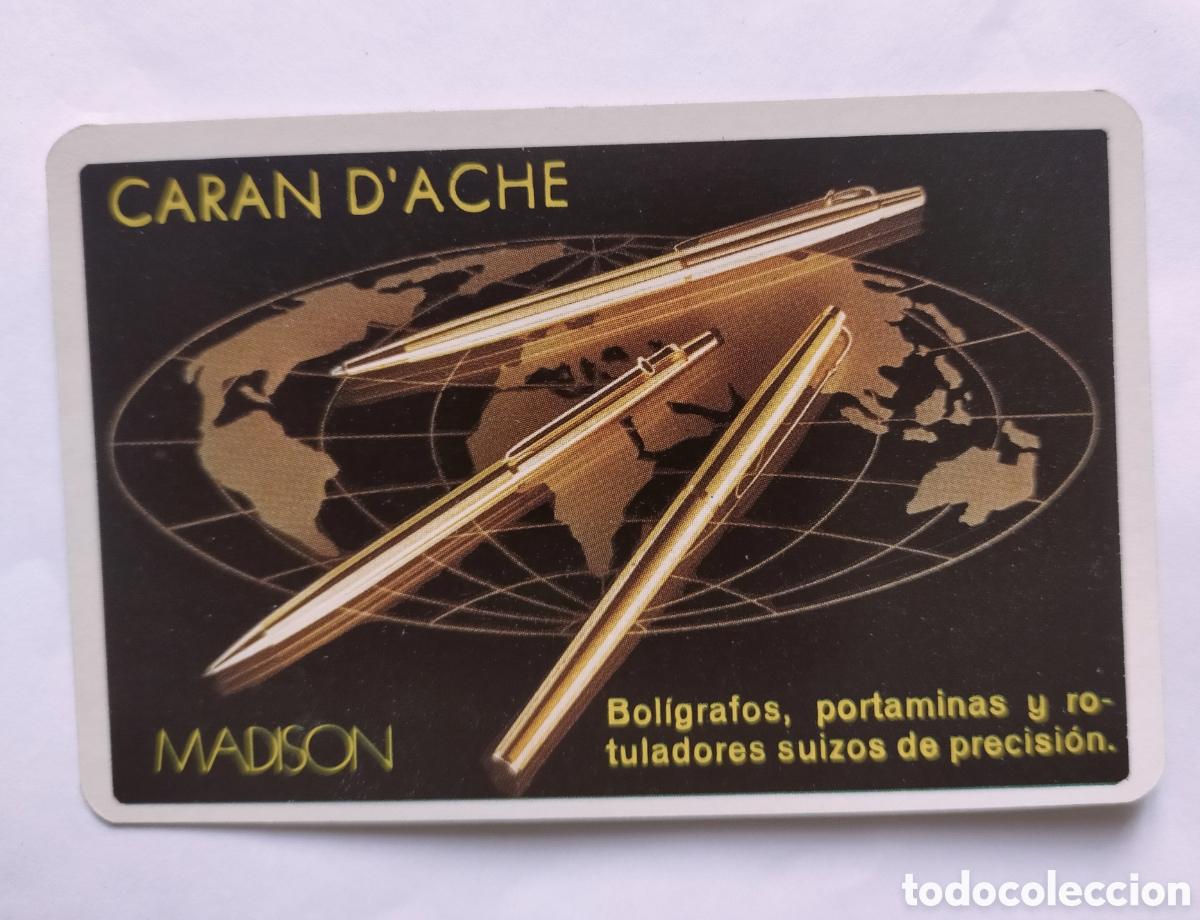 Coleccionismo calendarios: Calendario fournier caran dache 1977
