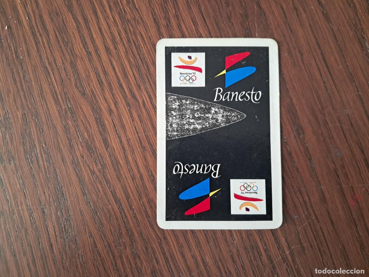 Coleccionismo calendarios: calendario H. Fournier, banco Banesto, a&ntilde;o 1992, juegos ol&iacute;mpicos Barcelona 92.