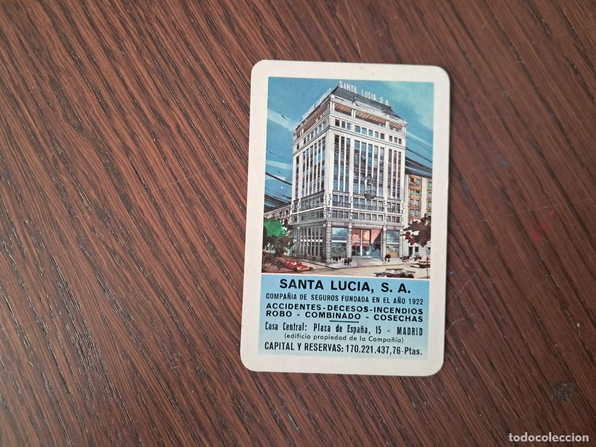Coleccionismo calendarios: calendario H. Fournier, seguros Santa Lucia, a&ntilde;o 1968.