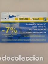 Coleccionismo calendarios: Calendario 2012 Publicidad ARRASATE BIDAIAK