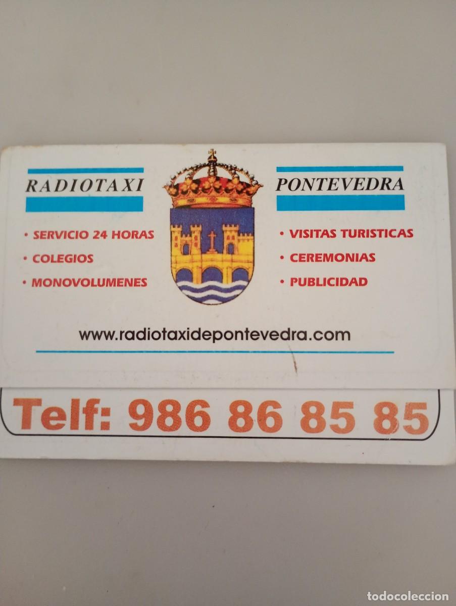 Coleccionismo calendarios: Calendario d&iacute;ptico 2006 Publicidad RADIOTAXI PONTEVEDRA