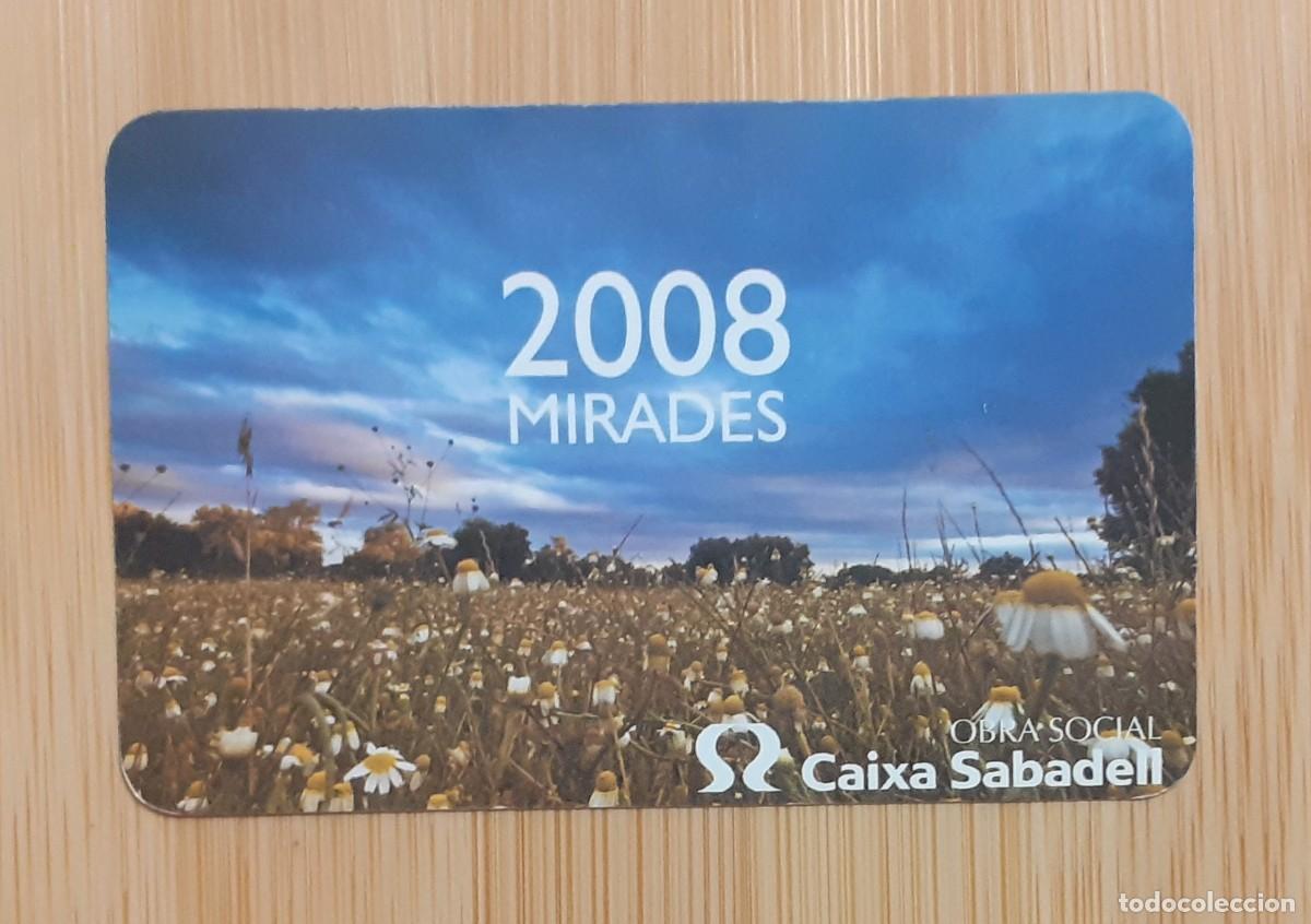 Coleccionismo calendarios: CALENDARIO BOLSILLO CAIXA SABADELL 2008