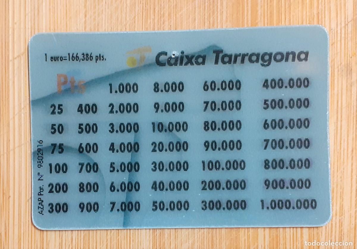 Coleccionismo calendarios: CALENDARIO BOLSILLO CAIXA TARRAGONA 2002