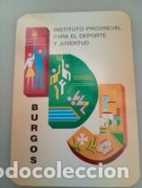 Coleccionismo calendarios: Calendario 2001 Publicidad Diputaci&oacute;n de Burgos Instituto Provincial para el deporte y juventud