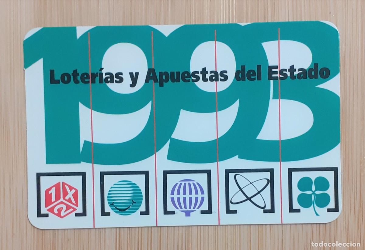 Coleccionismo calendarios: CALENDARIO BOLSILLO LOTERIAS Y APUESTAS DEL ESTADO 1993