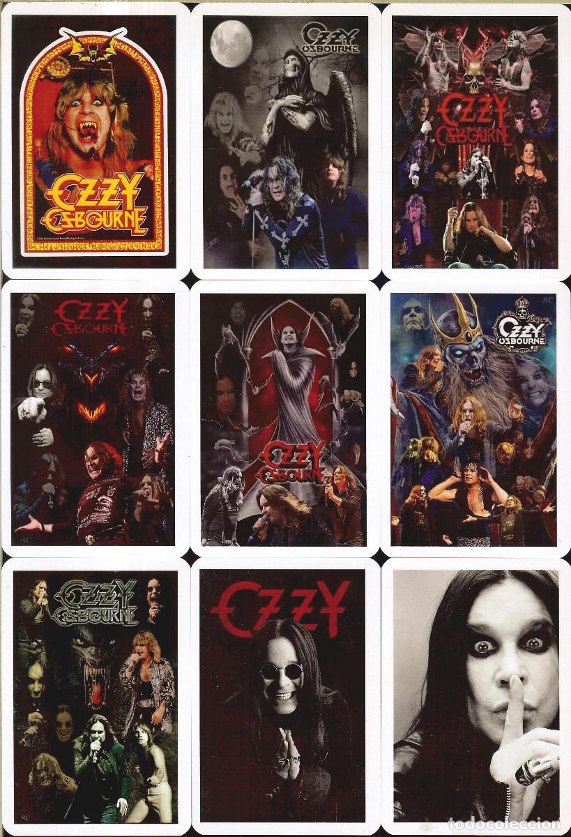 Coleccionismo calendarios: 9 CALENDARIOS DE BOLSILLO - A&Ntilde;O 2022 - OZZY OSBOURNE