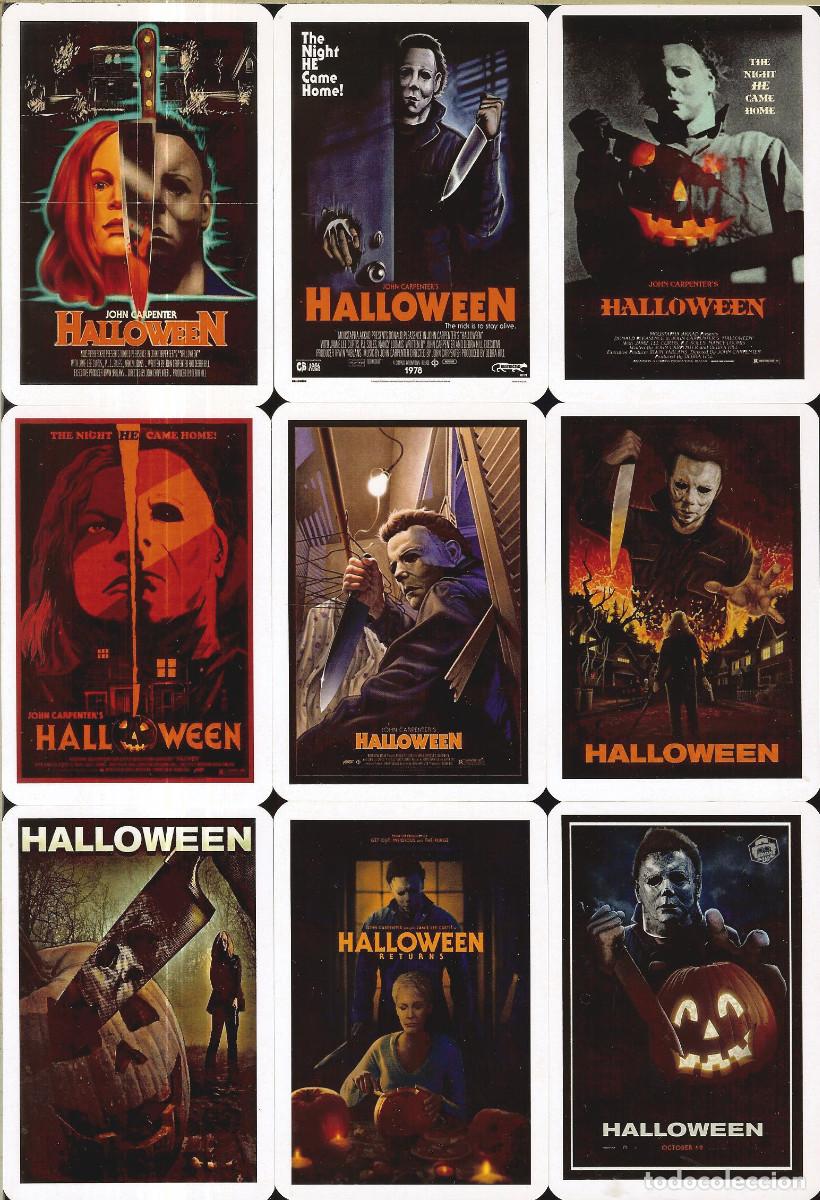 Sammeln von Kalendern: 9 CALENDARIOS DE BOLSILLO - A&Ntilde;O 2022 - HALLOWEEN