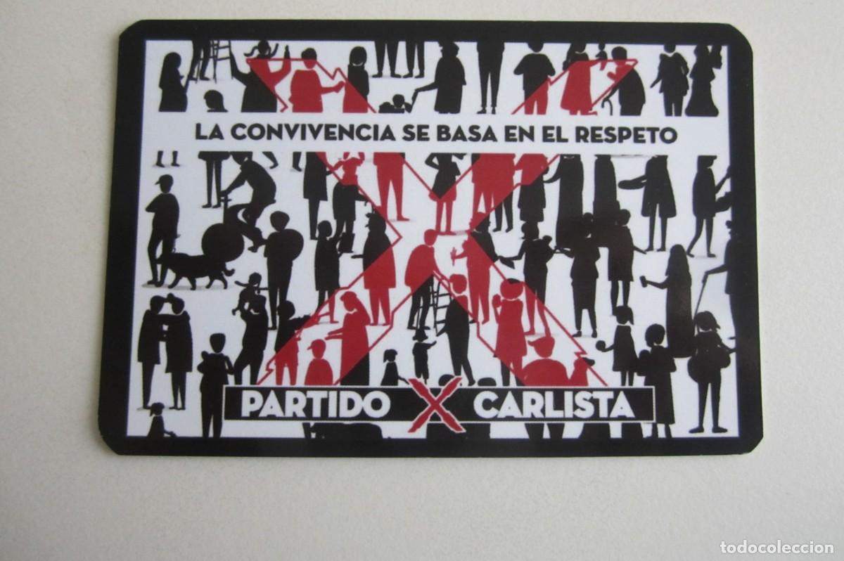 Coleccionismo calendarios: Calendario Partido Carlista 2019