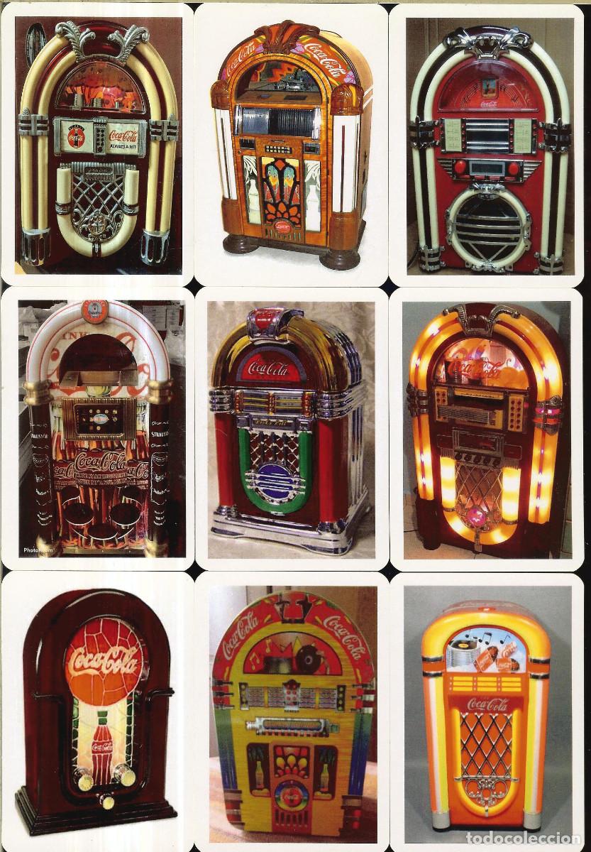 Coleccionismo calendarios: 9 CALENDARIOS DE BOLSILLO - A&Ntilde;O 2022 - COCA COLA JUKEBOX