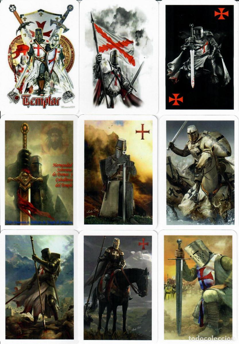 Coleccionismo calendarios: 9 CALENDARIOS DE BOLSILLO - A&Ntilde;O 2022 - CABALLEROS TEMPLARIOS