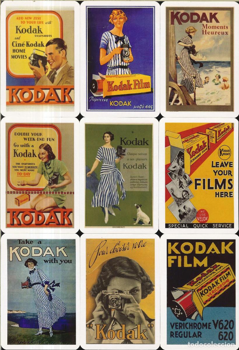 Coleccionismo calendarios: 9 CALENDARIOS DE BOLSILLO - A&Ntilde;O 2022 - KODAK