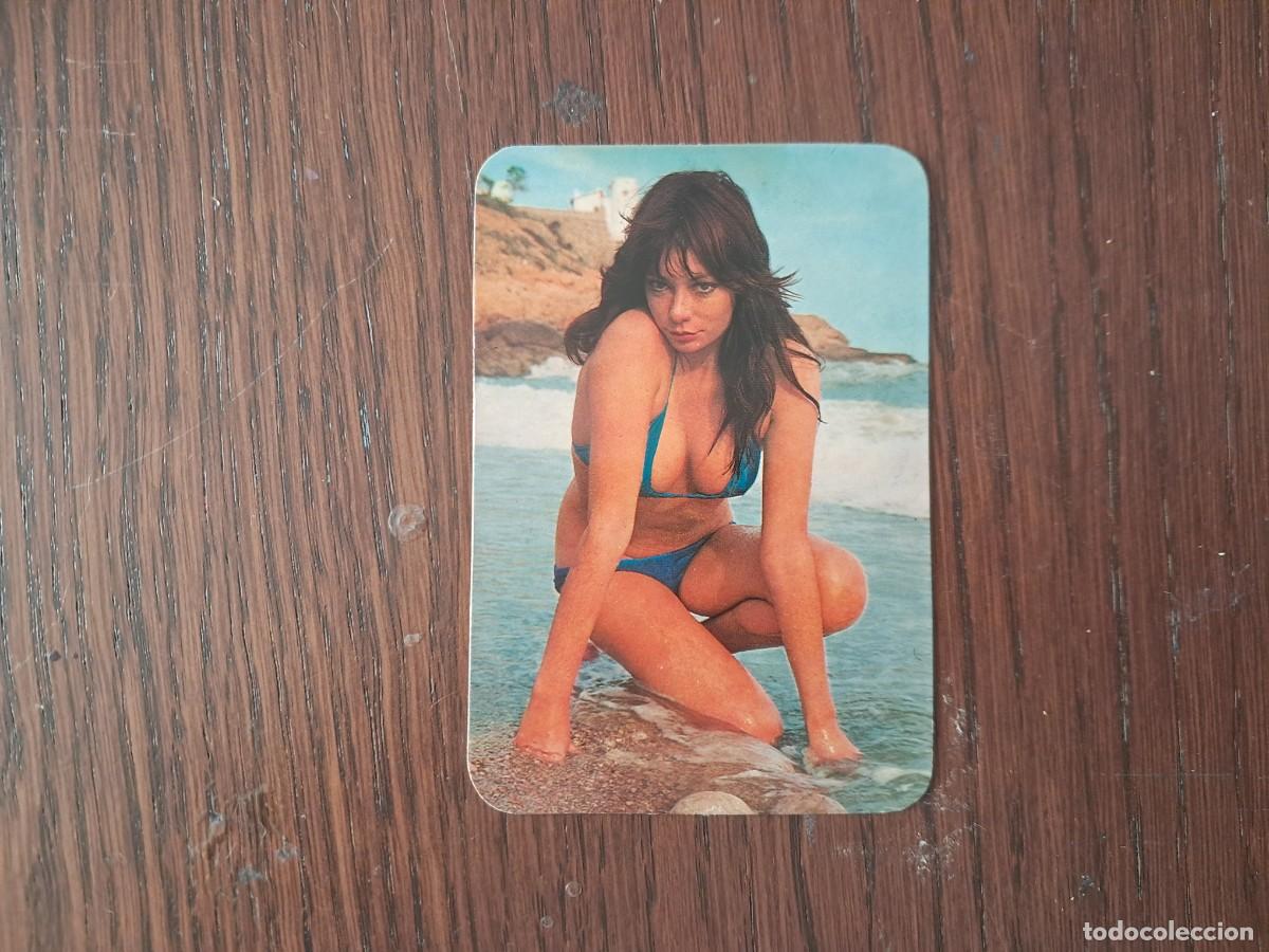 Coleccionismo calendarios: calendario de serie DLB 52.338, chica, bar restaurante la pi&ntilde;a verde, Albacete, a&ntilde;o 1976.