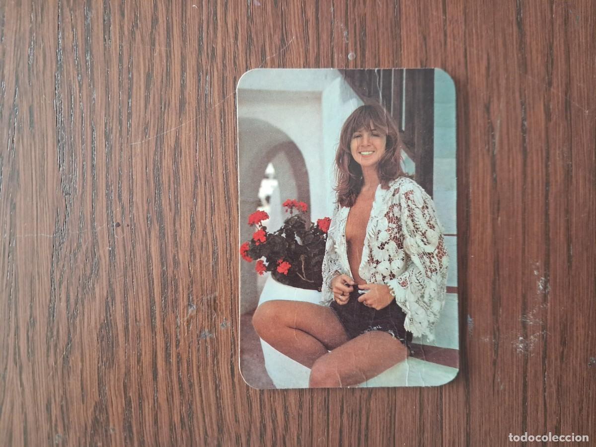 Coleccionismo calendarios: calendario de serie DLB 52.348, chica, Luis Toscano les desea felices fiestas, a&ntilde;o 1976.