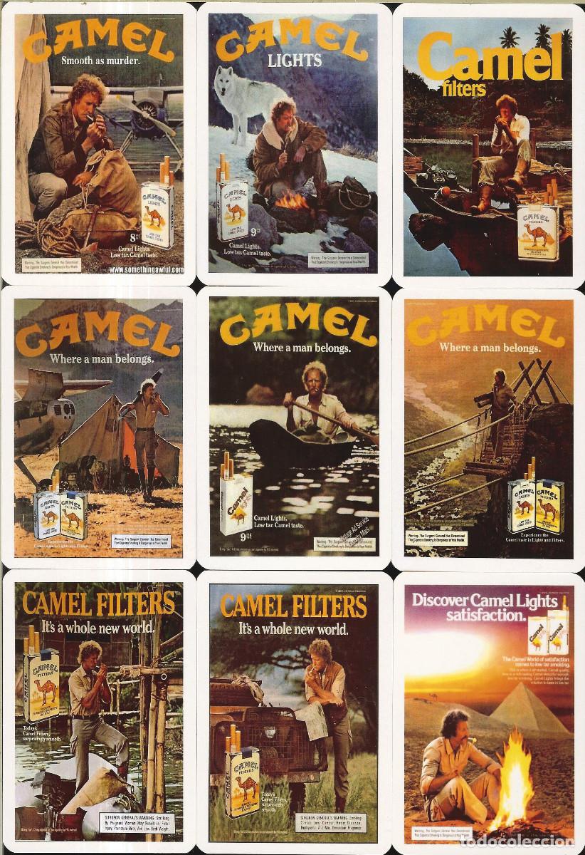 Coleccionismo calendarios: 9 CALENDARIOS DE BOLSILLO - A&Ntilde;O 2022 - CAMEL