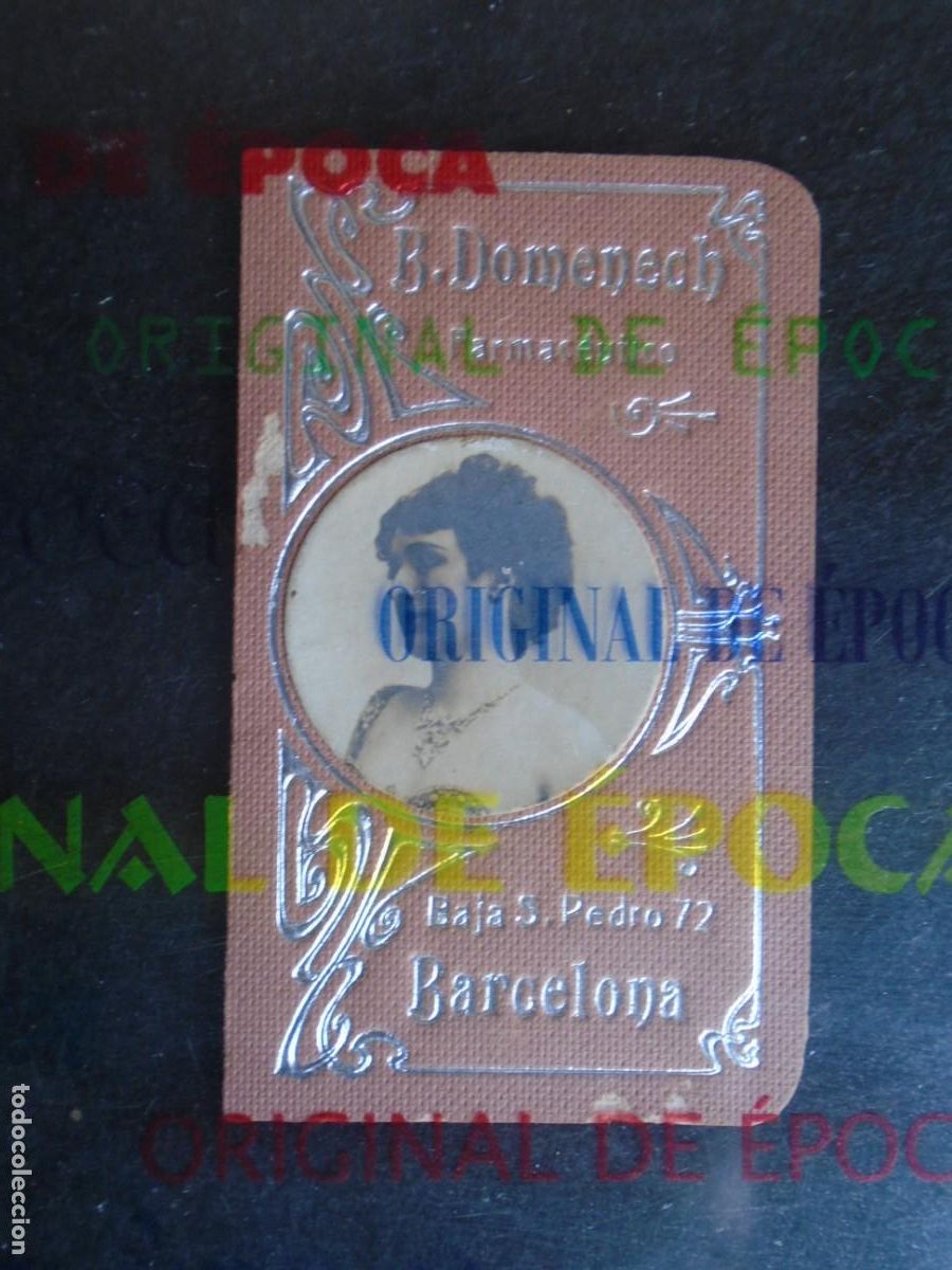 Coleccionismo calendarios: (CA-102)CALENDARIO MODERNISTA R.DOMENECH FARMACEUTICO