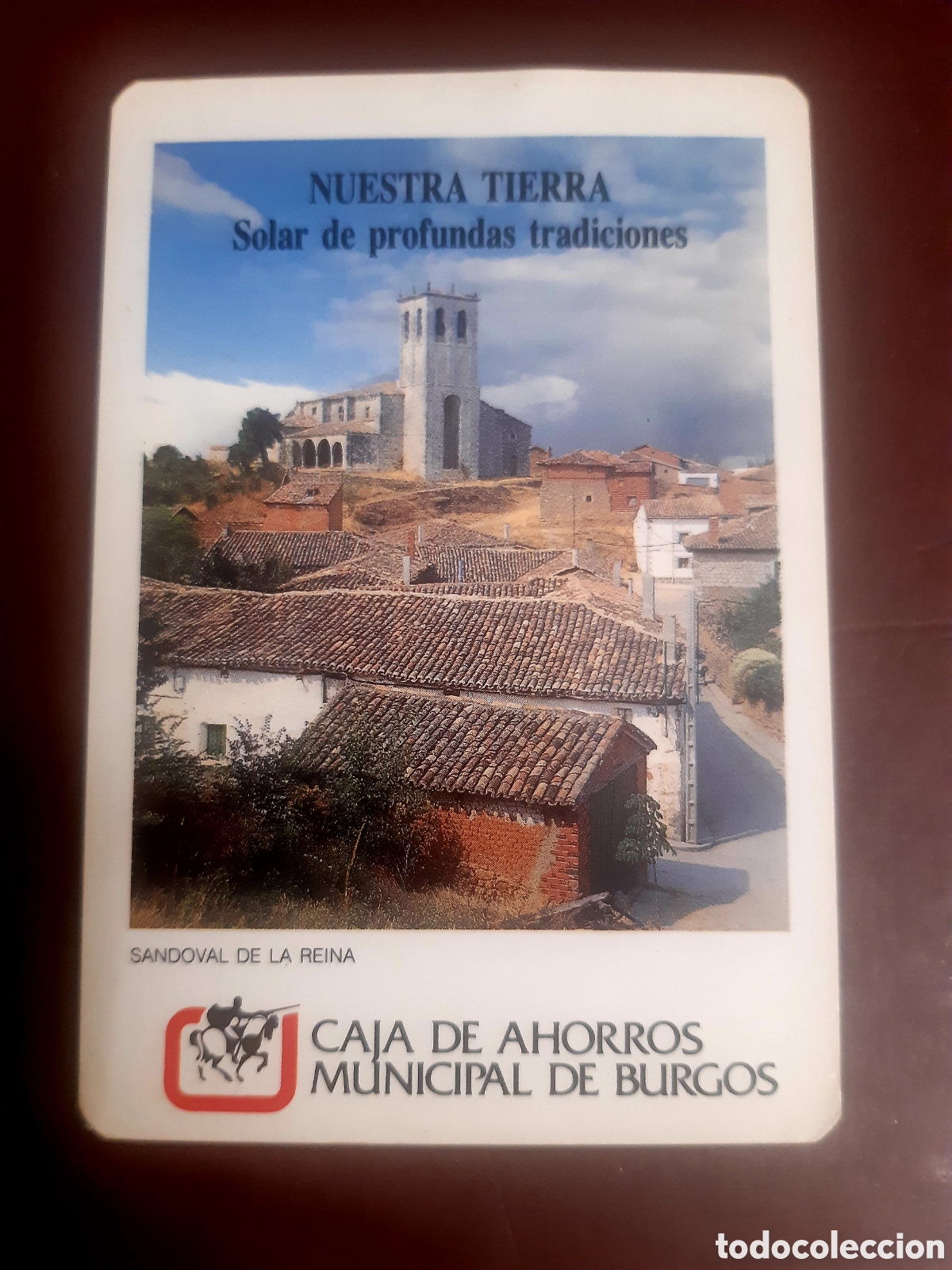 Coleccionismo calendarios: Calendario Caja Ahorros Municipal de Burgos 1990