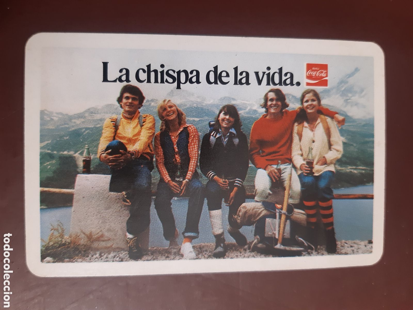 Coleccionismo calendarios: Calendario fournier Coca Cola 1977