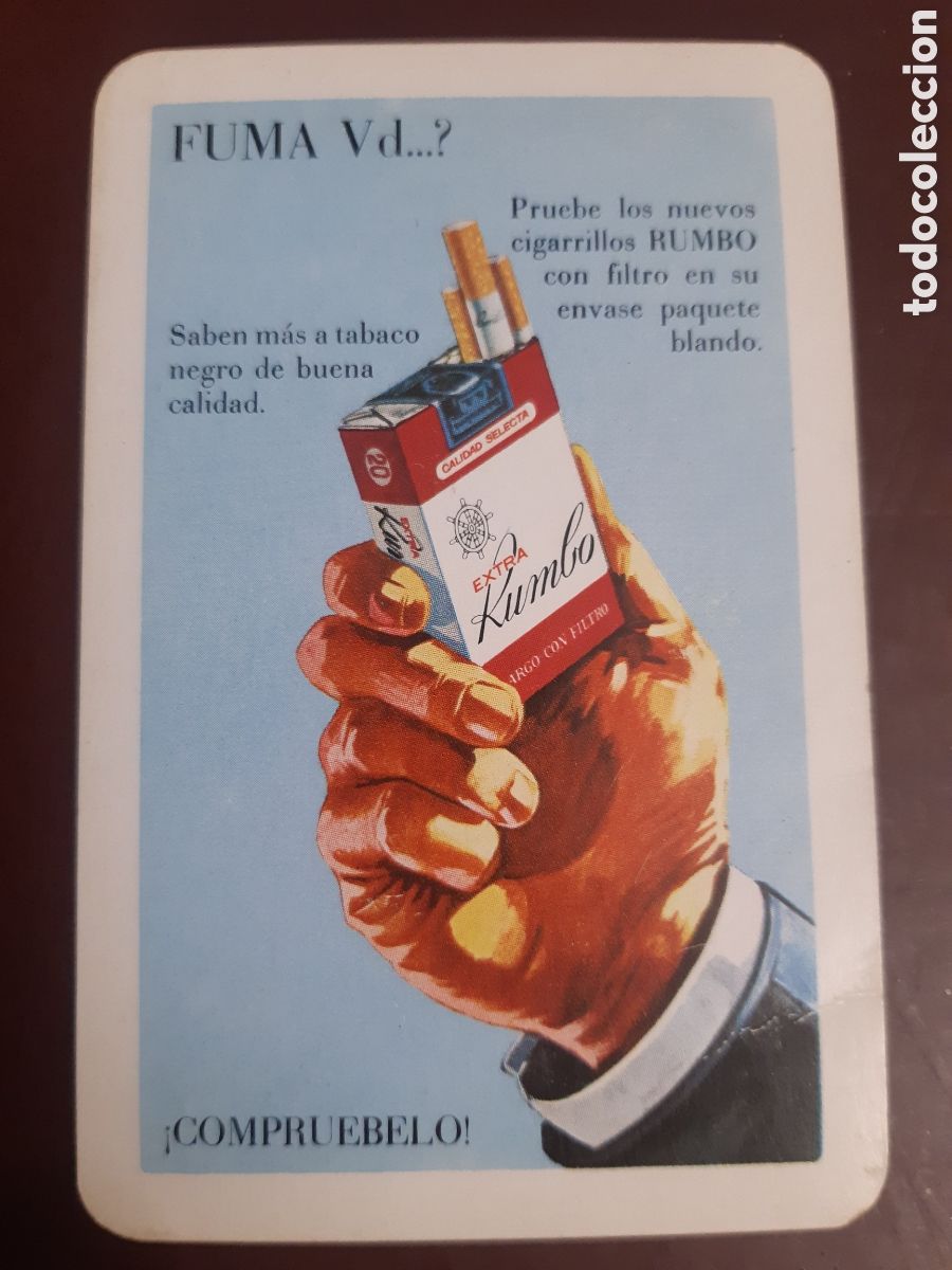 Coleccionismo calendarios: Calendario fournier tabaco Rumbo 1968