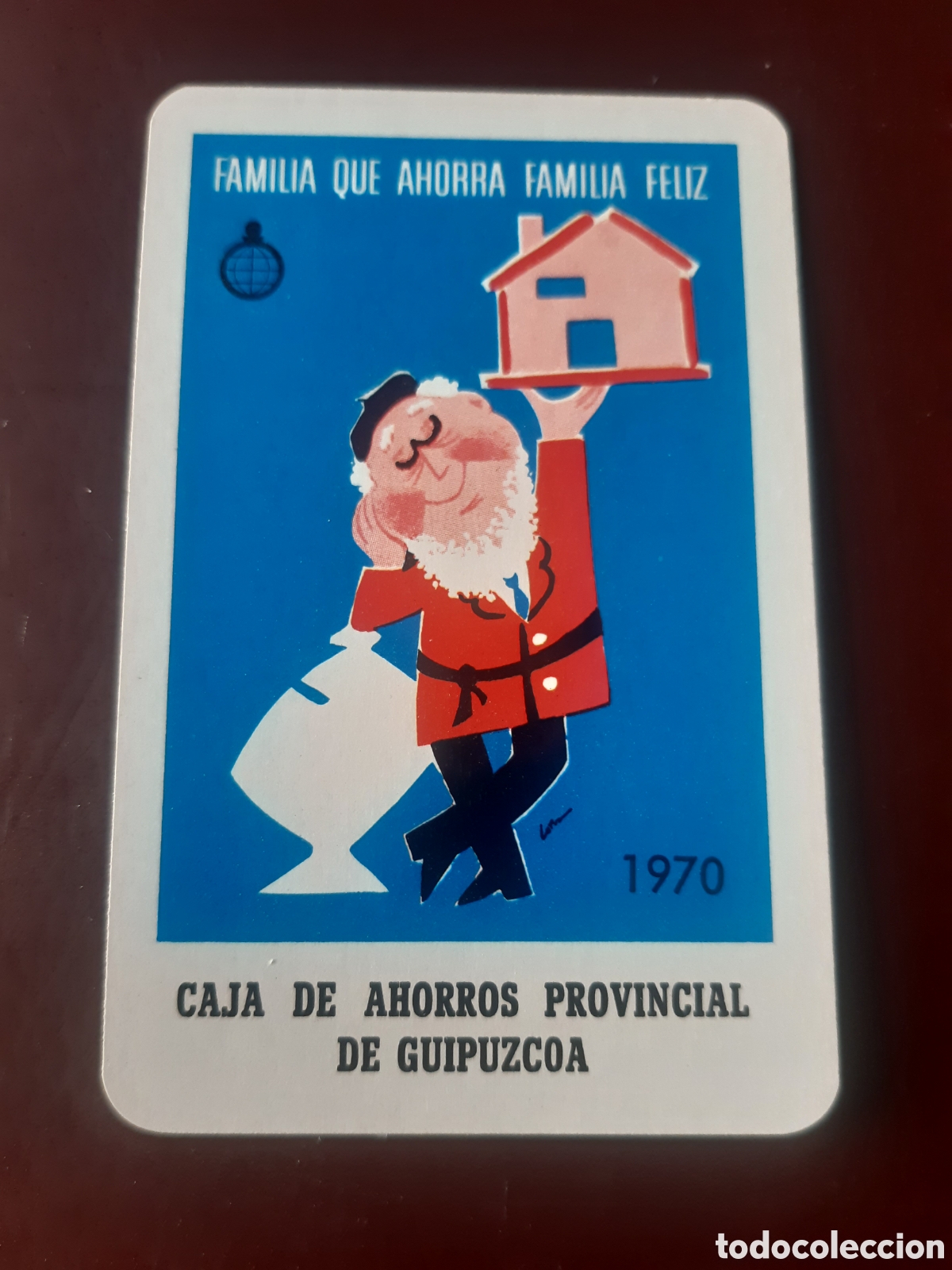 Coleccionismo calendarios: Calendario Caja Ahorros Provincial de Guipuzcoa 1970