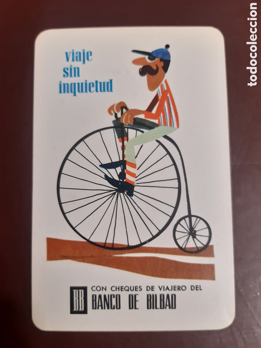 Coleccionismo calendarios: Calendario fournier Banco Bilbao 1967