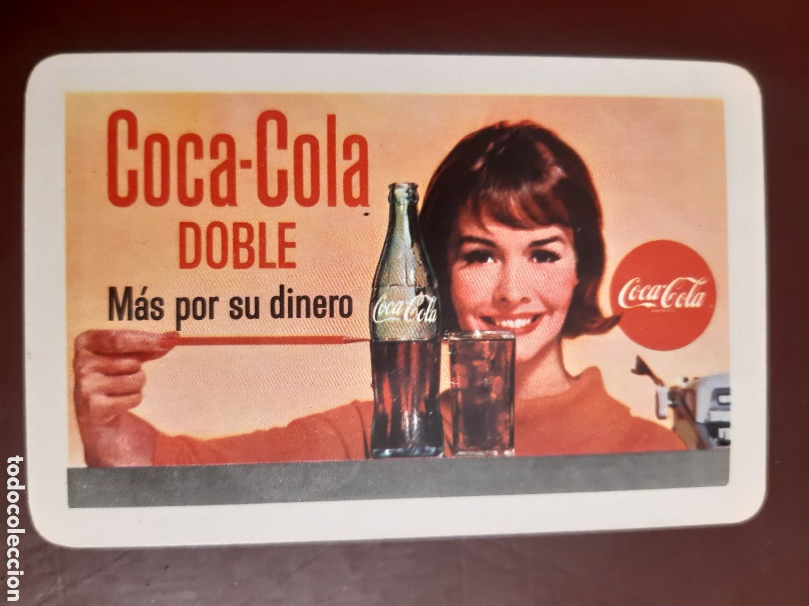Coleccionismo calendarios: Calendario fournier Coca Cola 1965