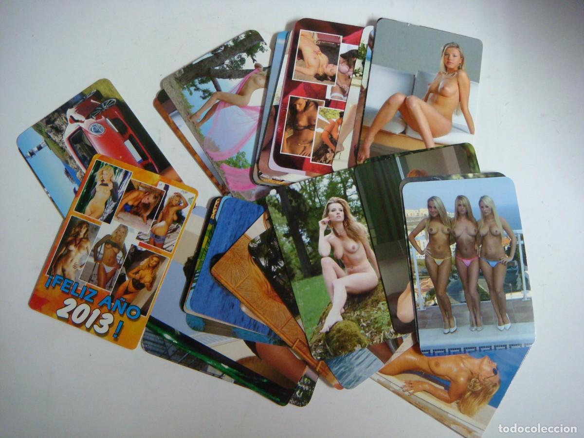 Coleccionismo calendarios: CALENDARIOS LOTE DE 43 CALENDARIOS DE CHICAS TODOS DIFERENTES A&Ntilde;O 2013-N&ordm;-122