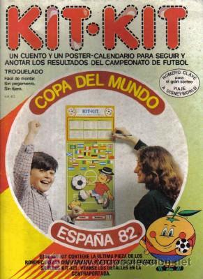 Coleccionismo deportivo: KIT-KIT ESPA&Ntilde;A 82 - Foto 1