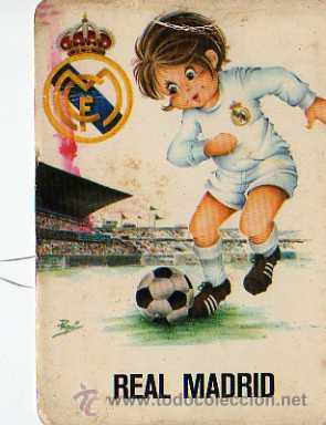 Coleccionismo deportivo: CALENDARIO DE BOLSILLO 1974,  R. MADRID - Foto 1