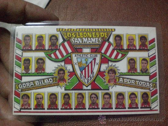 Coleccionismo deportivo: Calendario Athletic de Bilbao Temporada 2000 2001 - Foto 1