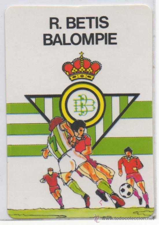 CALENDARIO DE BOLSILLO DE FUTBOL DEL REAL BETIS ILUSTRADO 1988 (Coleccionismo Deportivo - Documentos de Deportes - Calendarios)