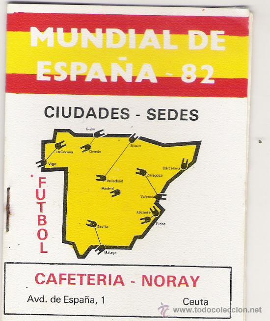 Coleccionismo deportivo: PROGRAMA MUNDIAL DE FUTBOL DE 1982 EN ESPA&Ntilde;A - Foto 1