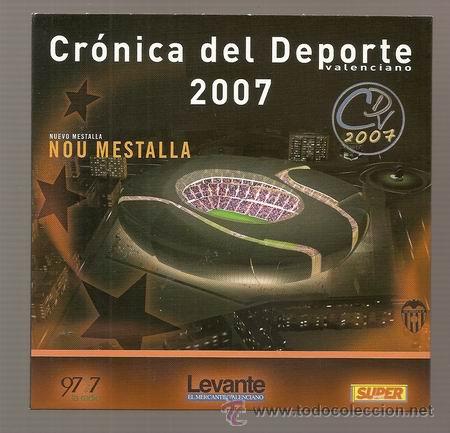 Coleccionismo deportivo: Cr&oacute;nica del deporte valenciano 2007 CDRom - Foto 1